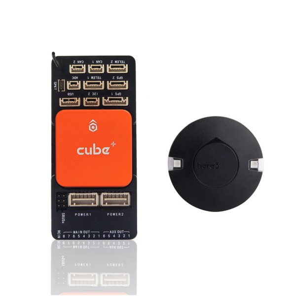 Cubo esadecimale + PIXHAWK 2 pilota automatico di controllo H7 cubo arancione ADS-B i3 GPS qui 3 GPS e bordo portante ADS-B